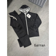 Спортивний костюм чоловічий трикотаж на плюші оптом р.4XL-8XL Китай