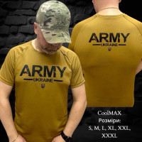Чоловіча тактична футболка CoolMax Antistatic оптом р.S-3XL Україна