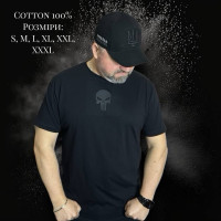 Чоловіча патріотична футболка коттон оптом р.S-3XL Україна