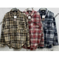 Сорочка жіноча з камінням оптом р.oversize Китай