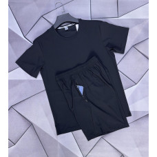 Костюм чоловічий футболка+шорти батал оптом р.3XL-7XL Китай