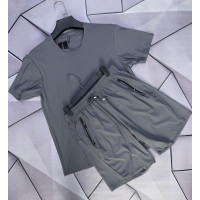 Костюм чоловічий футболка+шорти батал оптом р.3XL-7XL Китай