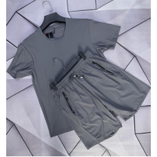 Костюм чоловічий футболка+шорти батал оптом р.3XL-7XL Китай