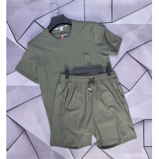 Костюм чоловічий футболка+шорти батал оптом р.3XL-7XL Китай