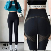 Лосини жіночі норма утяжка оптом р.S-XL Китай