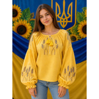 Вишиванка для дівчинки льон оптом р.152-170 Україна