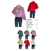 Кардиган жіночий альпака оптом р.XL-2XL Китай