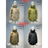 Куртка жіноча зимова оптом р.L-4XL Китай