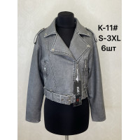 Куртка жіноча кожазам оптом р.S-3XL Китай