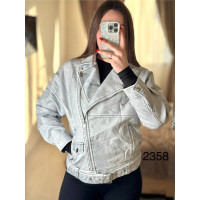 Куртка жіноча кожазам оптом р.S-L Китай