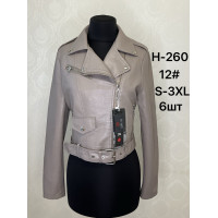 Куртка жіноча кожазам оптом р.S-3XL Китай