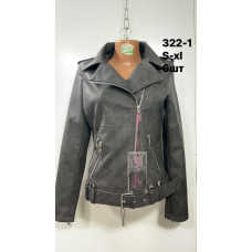 Куртка жіноча кожазам оптом р.S-XL Китай