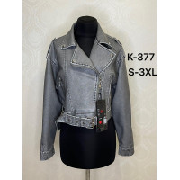 Куртка жіноча кожазам оптом р.S-3XL Китай