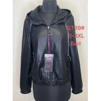 Куртка жіноча кожазам оптом р.S-3XL Китай
