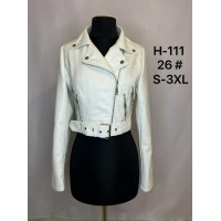 Куртка жіноча кожазам оптом р.S-3XL Китай