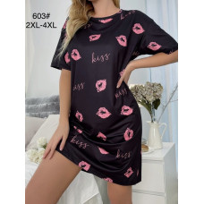 Туніка для сну бамбук оптом р.2XL-4XL Китай Туніка для сну бамбук оптом р.2XL-4XL Китай