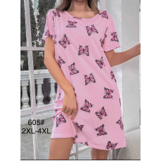 Туніка для сну бамбук оптом р.2XL-4XL Китай