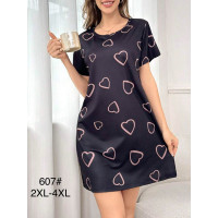 Туніка для сну бамбук оптом р.2XL-4XL Китай
