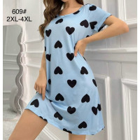 Туніка для сну бамбук оптом р.2XL-4XL Китай
