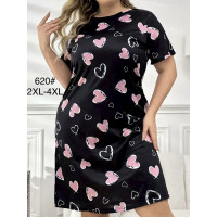 Туніка для сну бамбук оптом р.2XL-4XL Китай