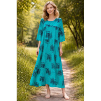Жіноча легка сукня бохо оптом р. oversize Китай