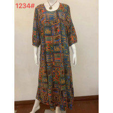 Жіноча легка сукня бохо оптом р. oversize Китай