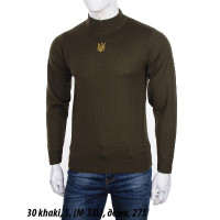 Светр чоловічий хакі оптом р.M-3XL Туреччина