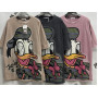 Футболка жіноча Disney оптом р.oversize Китай