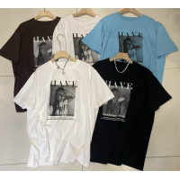 Футболка жіноча оптом р.oversize Китай