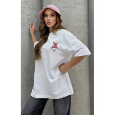 Футболка жіноча оптом р.oversize Туреччина