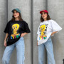 Жіноча футболка оптом р. oversize Туреччина