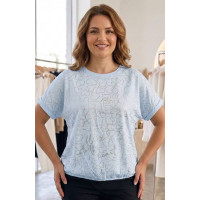 Жіноча футболка бавовна оптом р. M-XL Китай