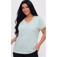 Жіноча футболка бавовна оптом р. M-XL Китай