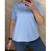 Жіноча футболка бавовна оптом р. M-XL Китай