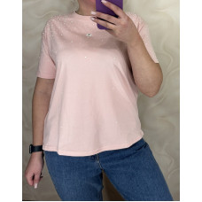 Жіноча футболка бавовна оптом р. M-XL Китай