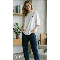 Футболка жіноча оптом р.oversize Китай