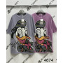 Футболка жіноча Disney оптом р.oversize Китай