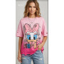 Футболка жіноча Disney оптом р.oversize Китай