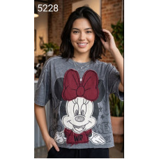 Футболка жіноча Disney оптом р.oversize Китай