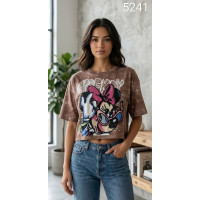 Футболка жіноча Disney оптом р.oversize Китай