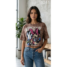 Футболка жіноча Disney оптом р.oversize Китай