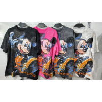 Футболка жіноча Disney оптом р.oversize Китай