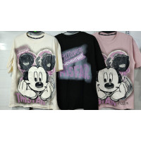 Футболка жіноча Disney оптом р.oversize Китай