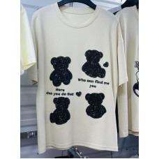 Футболка жіноча оптом р.oversize Китай