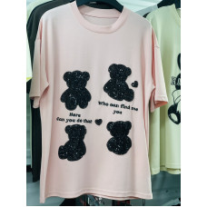 Футболка жіноча оптом р.oversize Китай