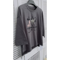 Футболка жіноча оптом р.oversize Китай