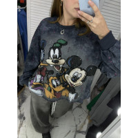 Стильний жіночий світшот Disney вільного пошиття р.оверсайз Китай