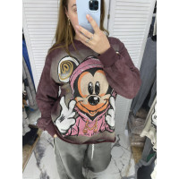 Стильний жіночий світшот Disney вільного пошиття р.оверсайз Китай