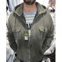 Кофта чоловіча на ґудзиках хутро норма р.XL-5XL Туреччина