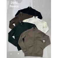 Мужская тёплая кофта на молнии р. M–3XL оптом Китай